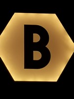 B